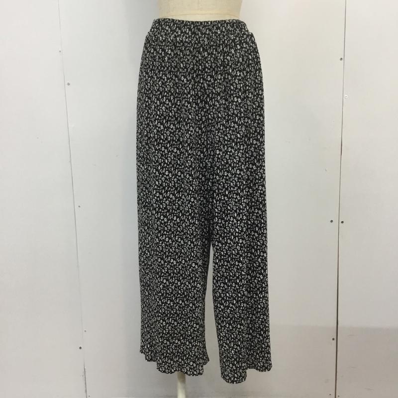 ローリーズファーム LOWRYS FARM ボトムス ボトムス M 総柄 黒 / ブラック /  レディース USED 古着 中古 10067758