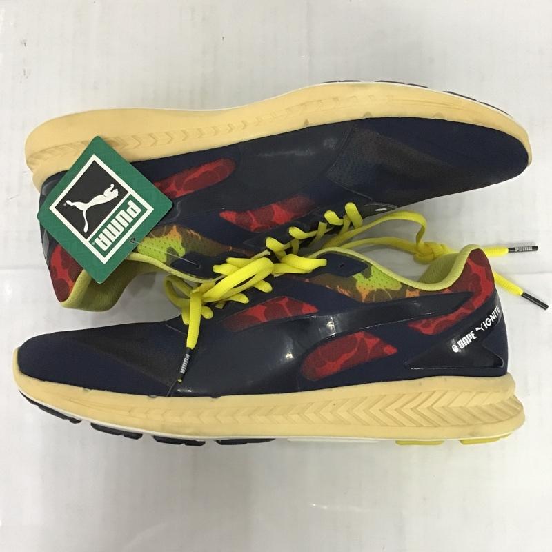 プーマ PUMA スニーカー スニーカー 359539-01 IGNITE x BAPE A BATHING APE ア ベイシング エイプ 28cm 箱有 28.0cm ロゴ、文字 マルチカラー / マルチカラー /  メンズ USED 古着 中古 10067763