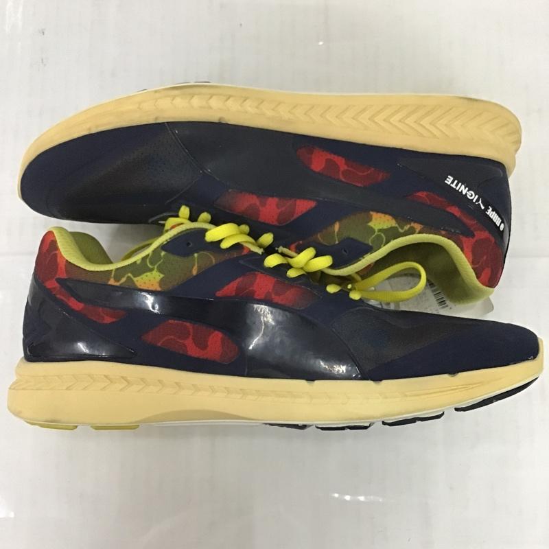 プーマ PUMA スニーカー スニーカー 359539-01 IGNITE x BAPE A BATHING APE ア ベイシング エイプ 28cm 箱有 28.0cm ロゴ、文字 マルチカラー / マルチカラー /  メンズ USED 古着 中古 10067763