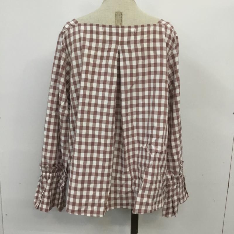 レイカズンフェバリ RAY CASSIN FAVORI カットソー 長袖 FREE チェック マルチカラー / マルチカラー /  レディース USED 古着 中古 10067764