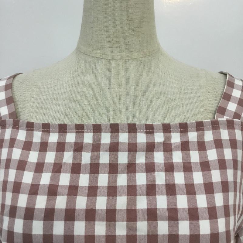 レイカズンフェバリ RAY CASSIN FAVORI カットソー 長袖 FREE チェック マルチカラー / マルチカラー /  レディース USED 古着 中古 10067764