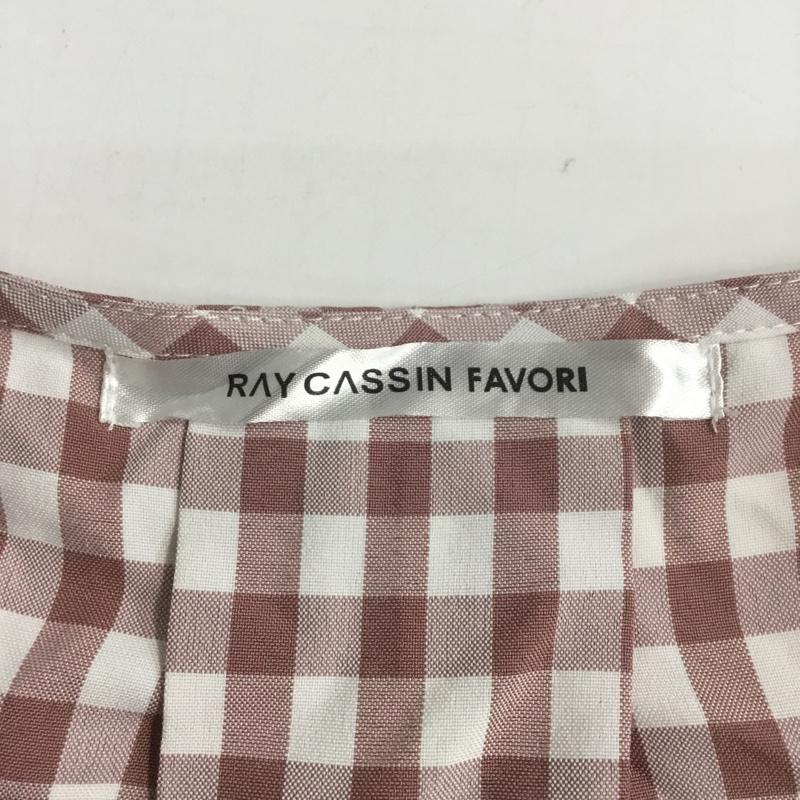 レイカズンフェバリ RAY CASSIN FAVORI カットソー 長袖 FREE チェック マルチカラー / マルチカラー /  レディース USED 古着 中古 10067764