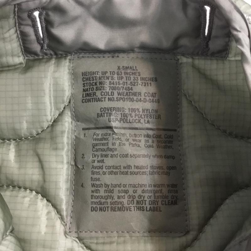 古着 USED ジャケット、上着 ジャケット、ブレザー ミリタリー キルティング XS 無地 灰 / グレー /  レディース USED 古着 中古 10067960