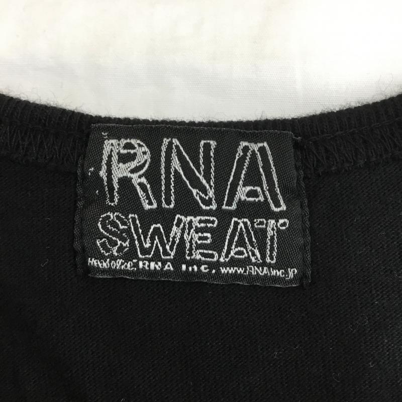 アールエヌエー RNA タンクトップ タンクトップ M ロゴ、文字 X プリント 黒 / ブラック / X マゼンタ / マゼンタ /  レディース USED 古着 中古 10068000