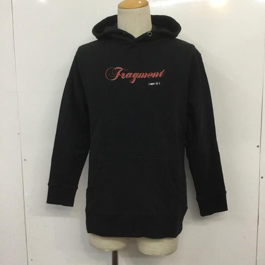 サカイ Sacai パーカー 長袖 Fragment not sacai Hoodie ノット サカイ フーディ 2 ロゴ、文字 黒 / ブラック /  メンズ USED 古着 中古 10068046