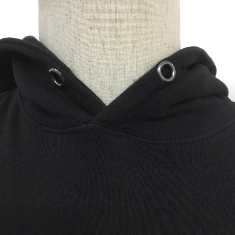 サカイ Sacai パーカー 長袖 Fragment not sacai Hoodie ノット サカイ フーディ 2 ロゴ、文字 黒 / ブラック /  メンズ USED 古着 中古 10068046