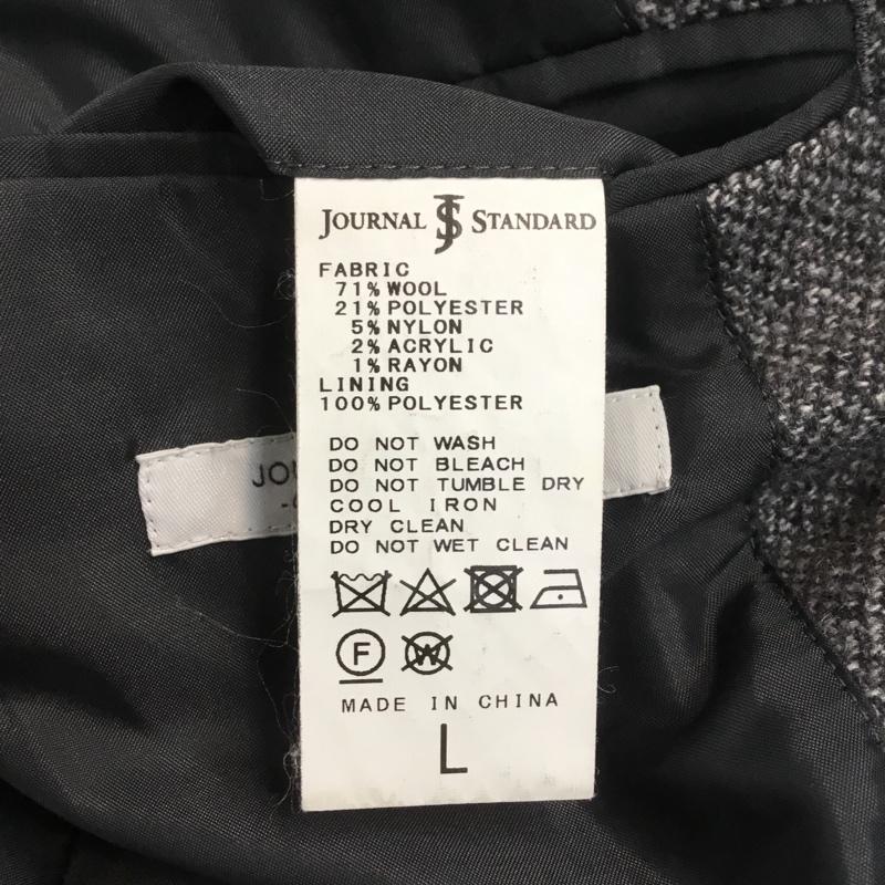 ジャーナルスタンダード JOURNAL STANDARD ジャケット、上着 ジャケット、ブレザー 18-010-600-8050-3-0 シングルジャケット L 無地 灰 / グレー /  メンズ USED 古着 中古 10068118