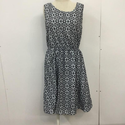 ナチュラルビューティーベーシック NATURAL BEAUTY BASIC ワンピース ひざ丈スカート タグ付 M 総柄 マルチカラー / マルチカラー /  レディース USED 古着 中古 10068172