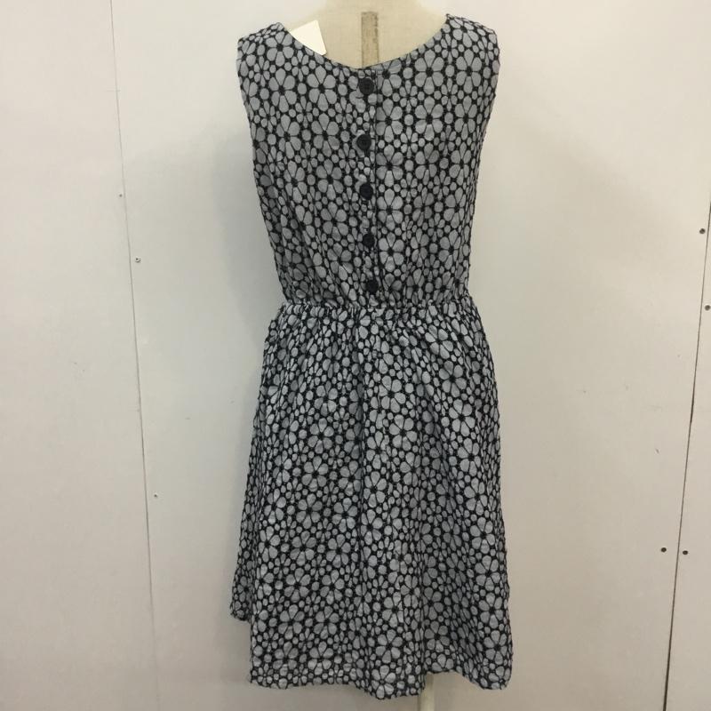 ナチュラルビューティーベーシック NATURAL BEAUTY BASIC ワンピース ひざ丈スカート タグ付 M 総柄 マルチカラー / マルチカラー /  レディース USED 古着 中古 10068172