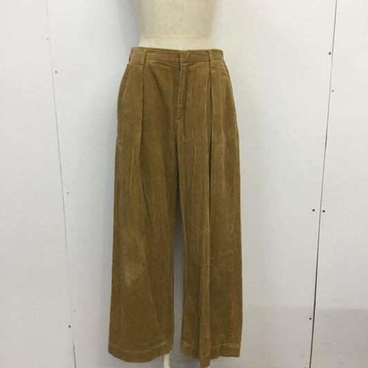 ローリーズファーム LOWRYS FARM パンツ ワークパンツ、ペインターパンツ LF517062AD コーデュロイ ワイド L 無地 キャメル / キャメル /  レディース USED 古着 中古 10068190