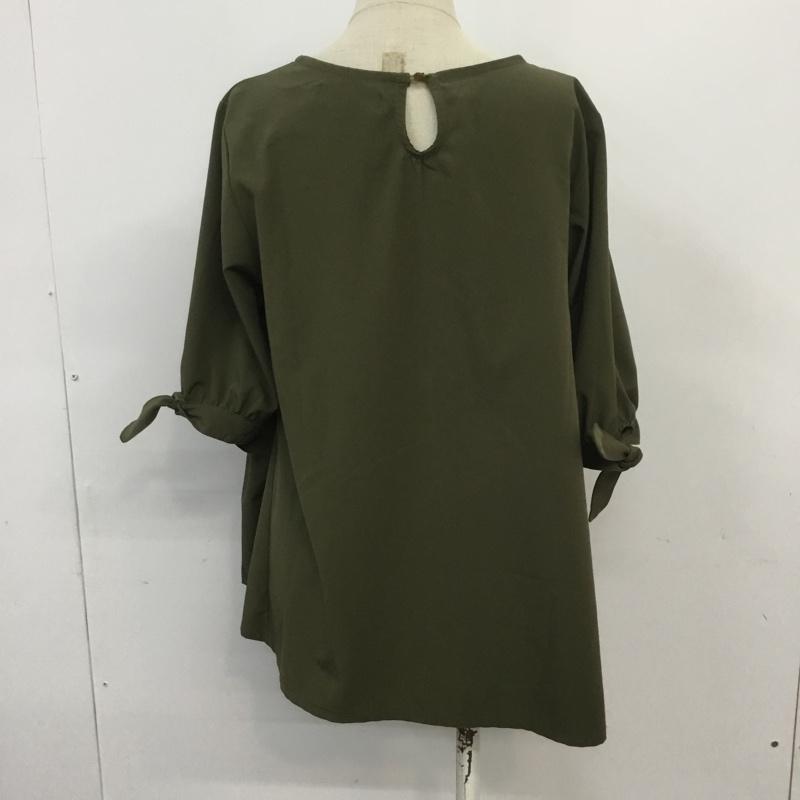 アーバンリサーチ URBAN RESEARCH カットソー 半袖 FREE 無地 カーキ / カーキ /  レディース USED 古着 中古 10068207