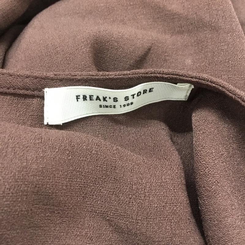 フリークスストア FREAK'S STORE タンクトップ タンクトップ M 無地 茶 / ブラウン /  レディース USED 古着 中古 10068210