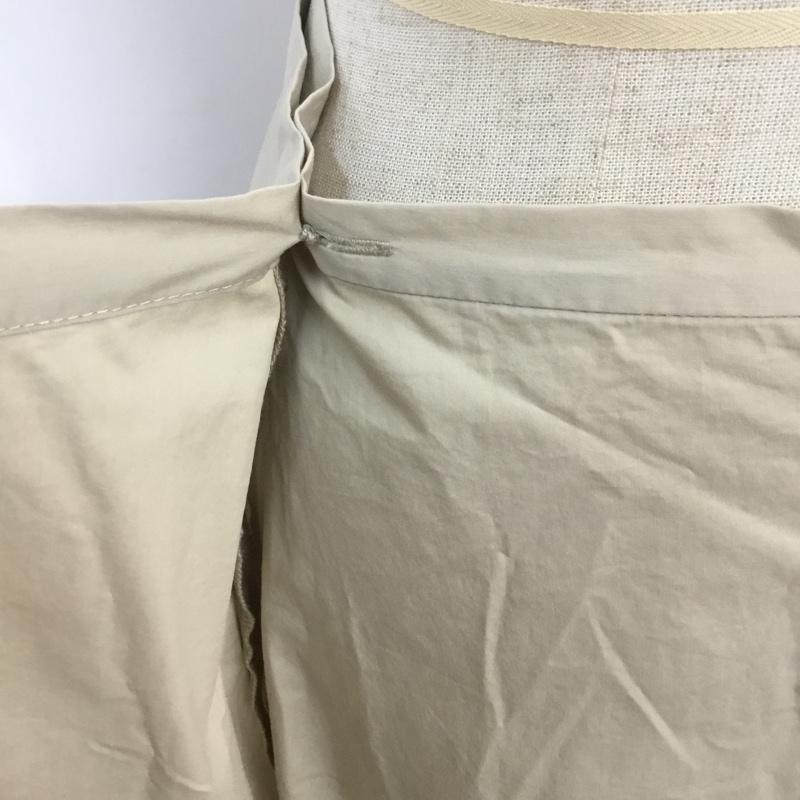 ナノアンドコー nano&co スカート ひざ丈スカート 巻きスカート FREE 無地 ベージュ / ベージュ /  レディース USED 古着 中古 10068229