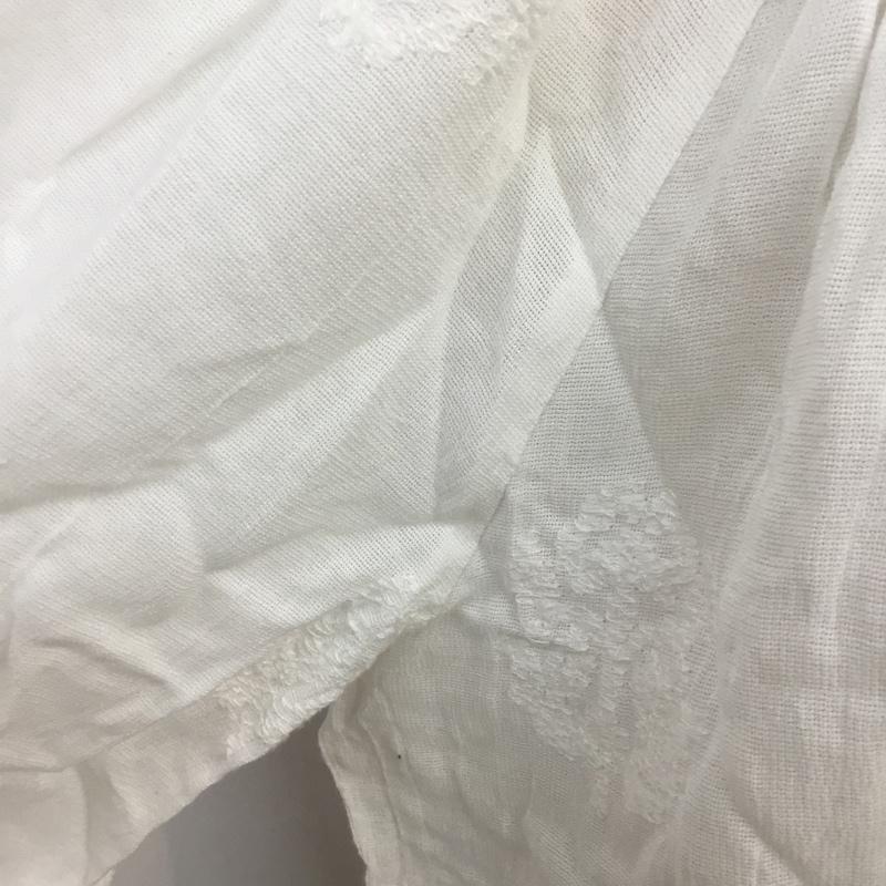 スタディオクリップ studio CLIP カットソー 七分袖 M 無地 白 / ホワイト /  レディース USED 古着 中古 10068265