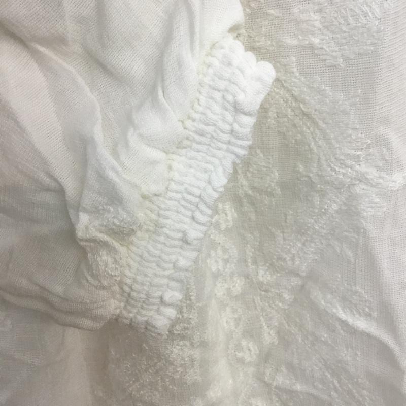 スタディオクリップ studio CLIP カットソー 七分袖 M 無地 白 / ホワイト /  レディース USED 古着 中古 10068265