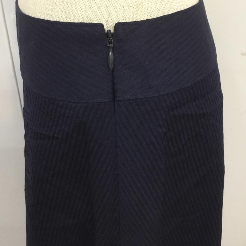 ニューヨーカー NEWYORKER スカート ミニスカート 無地 紺 / ネイビー /  レディース USED 古着 中古 10068290