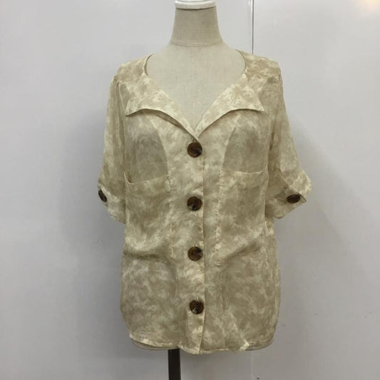 ヘザー Heather シャツ、ブラウス 半袖 シースルー FREE 総柄 マルチカラー / マルチカラー /  レディース USED 古着 中古 10068302