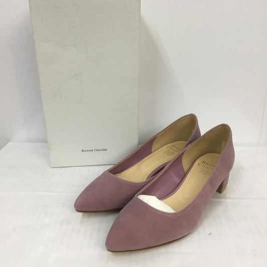 ボワソンショコラ Boisson Chocolat パンプス パンプス 23.5cm 無地 紫 / パープル /  レディース USED 古着 中古 10068314