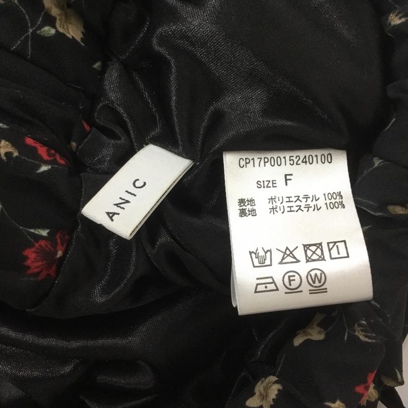 チャオパニック CIAOPANIC スカート ひざ丈スカート FREE 総柄 黒 / ブラック /  レディース USED 古着 中古 10068373