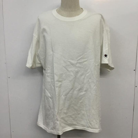 チャンピオン Campion Tシャツ 半袖 XL 無地 白 / ホワイト /  メンズ USED 古着 中古 10068403