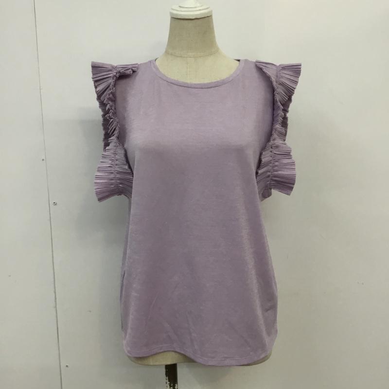 ザラ ZARA タンクトップ タンクトップ ノースリーブ S 無地 紫 / パープル /  レディース USED 古着 中古 10068485