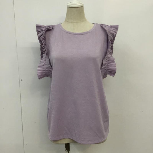ザラ ZARA タンクトップ タンクトップ ノースリーブ S 無地 紫 / パープル /  レディース USED 古着 中古 10068485