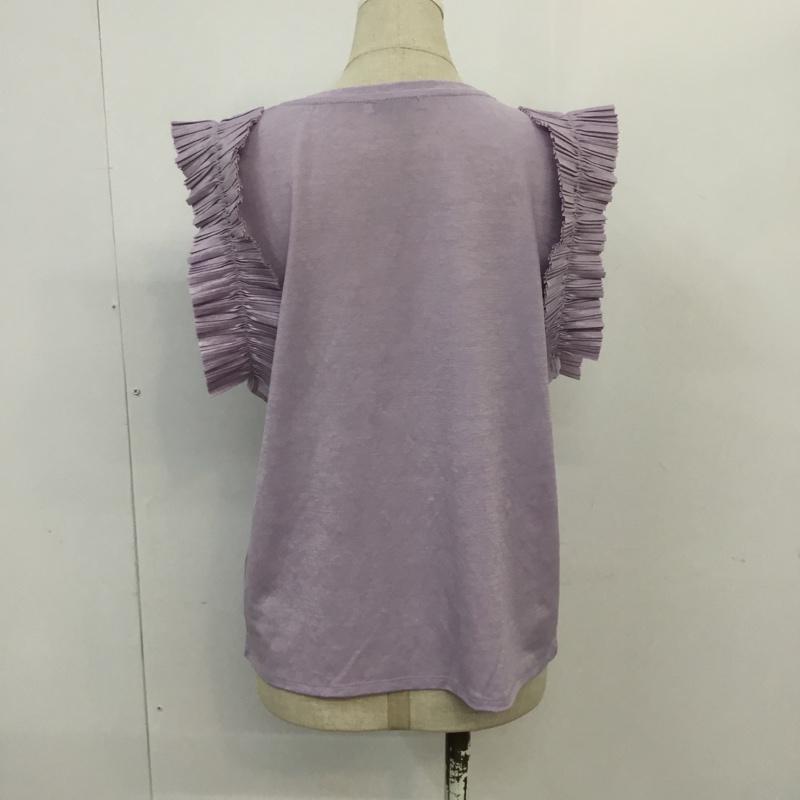ザラ ZARA タンクトップ タンクトップ ノースリーブ S 無地 紫 / パープル /  レディース USED 古着 中古 10068485