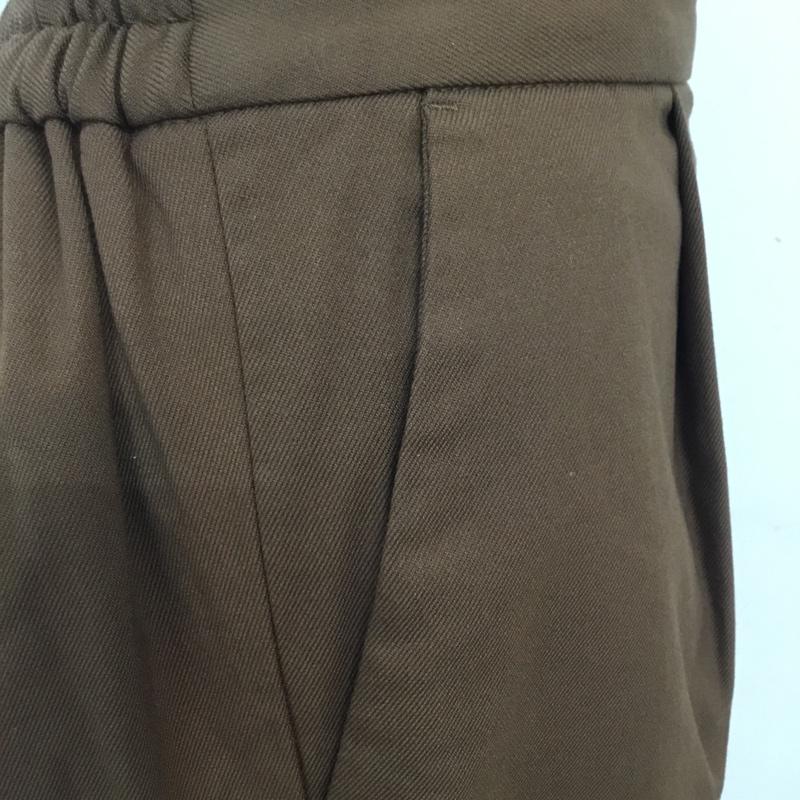 アズールバイマウジー AZUL BY MOUSSY ボトムス ボトムス 250CSA31-311 Warmタックワイドパンツ M 無地 茶 / ブラウン /  レディース USED 古着 中古 10068488