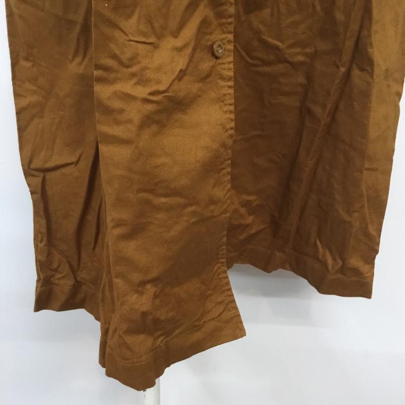 スライ SLY ワンピース ロングスカート 030CSH33-7980 オープンカラーOP 1 無地 キャメル / キャメル /  レディース USED 古着 中古 10068495
