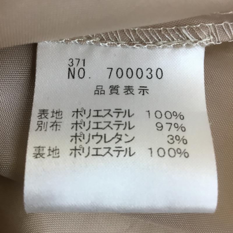 ナチュラルクチュール natural couture ワンピース ひざ丈スカート ドット ベージュ / ベージュ /  レディース USED 古着 中古 10068521