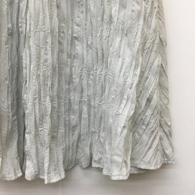 ケービーエフ KBF スカート ロングスカート 無地 薄緑 / ライトグリーン /  レディース USED 古着 中古 10068544