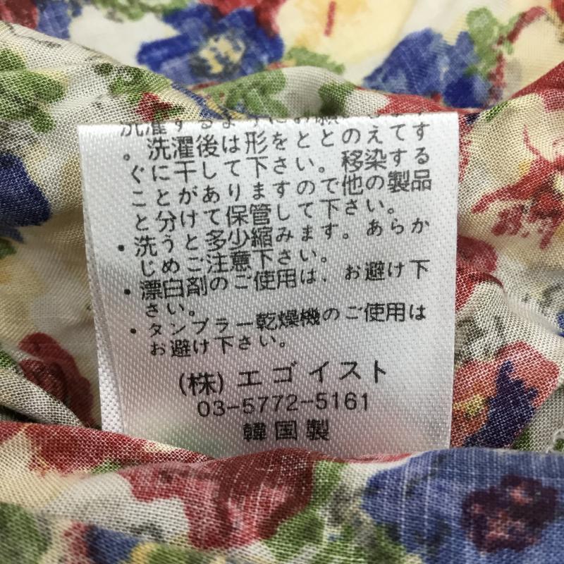 エゴイスト EGOIST ワンピース ミニスカート 花柄 マルチカラー / マルチカラー /  レディース USED 古着 中古 10068742