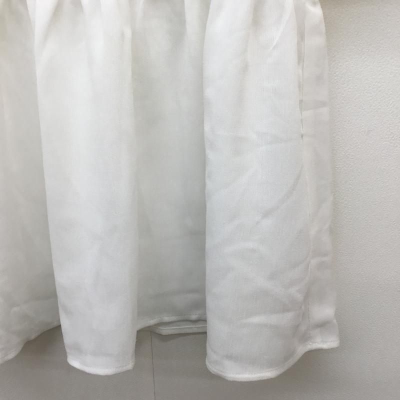 アースミュージックアンドエコロジー earth music&ecology カットソー 半袖 FREE レース柄 白 / ホワイト /  レディース USED 古着 中古 10068764