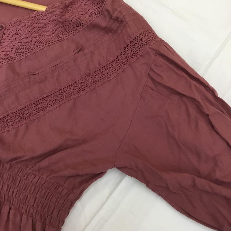 ダブルクローゼット w closet カットソー 半袖 FREE  桃 / ピンク /  レディース USED 古着 中古 10068792