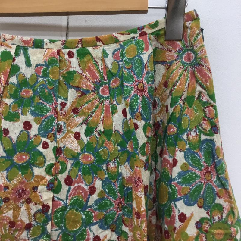 ホコモモラ Jocomomola スカート ひざ丈スカート 40 花柄 マルチカラー / マルチカラー /  レディース USED 古着 中古 10068810