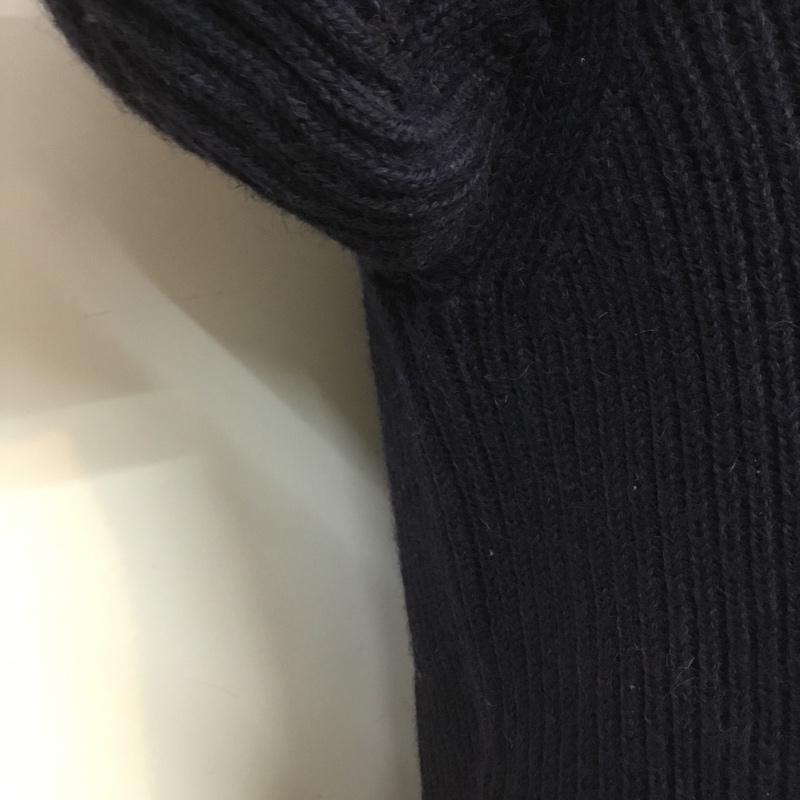 ザ ノースフェイス パープルレーベル THE NORTH FACE PURPLE LABEL ニット、セーター 長袖 NT6456N ローゲージ クルーネック S 無地 紺 / ネイビー /  メンズ USED 古着 中古 10068943