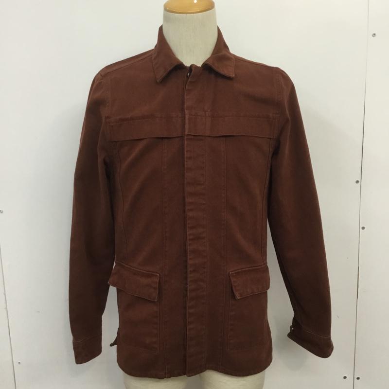 ザラメン ZARA MAN ジャケット、上着 ジャケット、ブレザー カバーオール S 無地 茶 / ブラウン /  メンズ USED 古着 中古 10068944