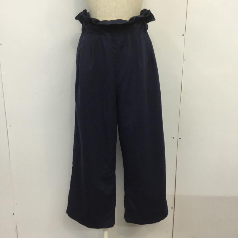 メルロー merlot ボトムス ボトムス M 無地 紺 / ネイビー /  レディース USED 古着 中古 10068994