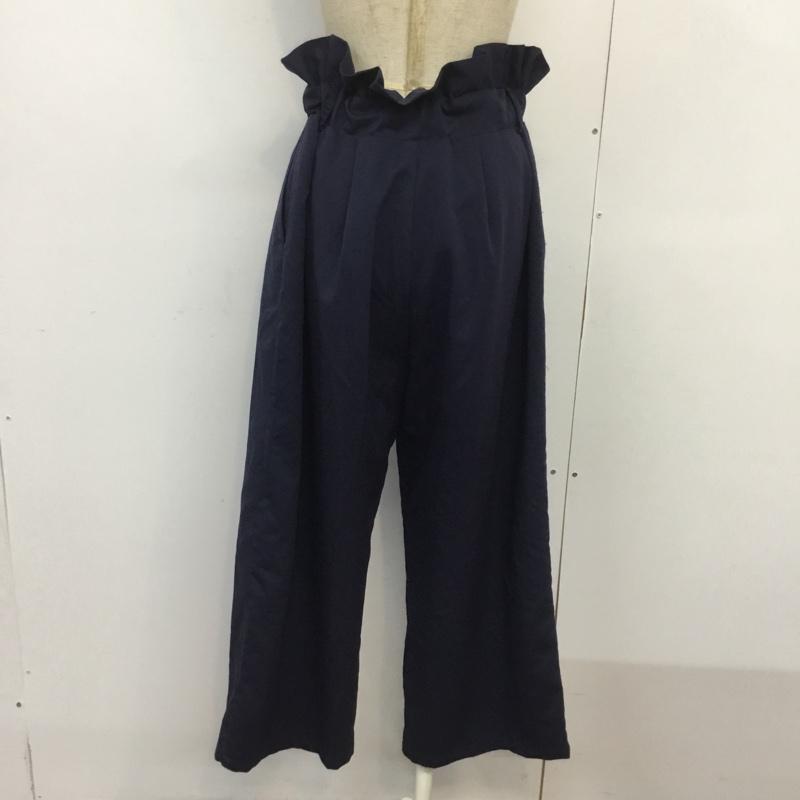 メルロー merlot ボトムス ボトムス M 無地 紺 / ネイビー /  レディース USED 古着 中古 10068994