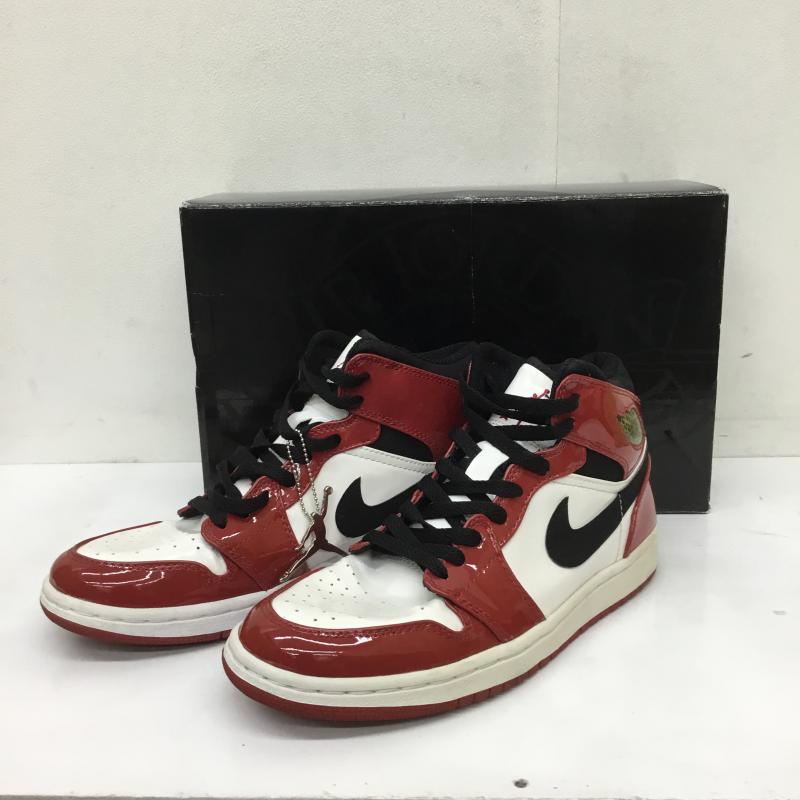 ナイキ NIKE スニーカー スニーカー Air Jordan1 Retro Patent (2003) Chicago 25.5cm 白 / ホワイト /  メンズ USED 古着 中古 10069007