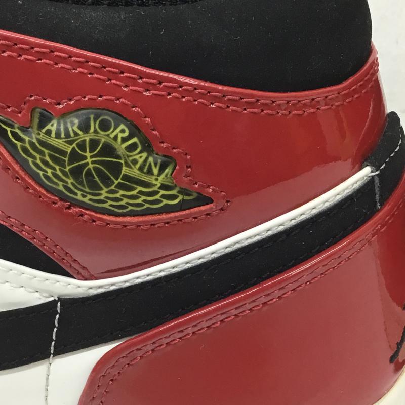 ナイキ NIKE スニーカー スニーカー Air Jordan1 Retro Patent (2003) Chicago 25.5cm 白 / ホワイト /  メンズ USED 古着 中古 10069007