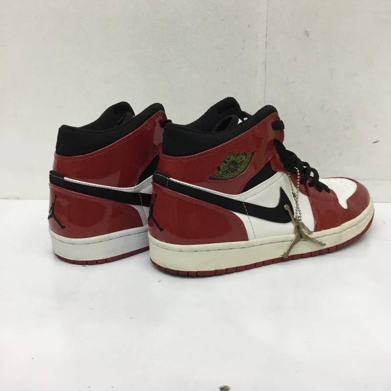 ナイキ NIKE スニーカー スニーカー Air Jordan1 Retro Patent (2003) Chicago 25.5cm 白 / ホワイト /  メンズ USED 古着 中古 10069007