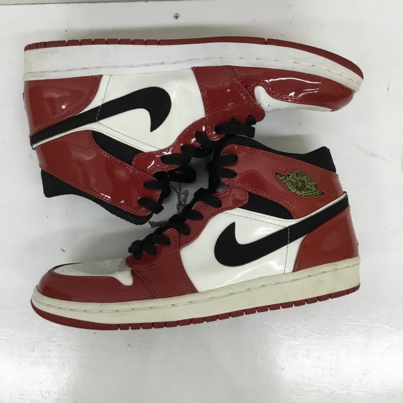 ナイキ NIKE スニーカー スニーカー Air Jordan1 Retro Patent (2003) Chicago 25.5cm 白 / ホワイト /  メンズ USED 古着 中古 10069007