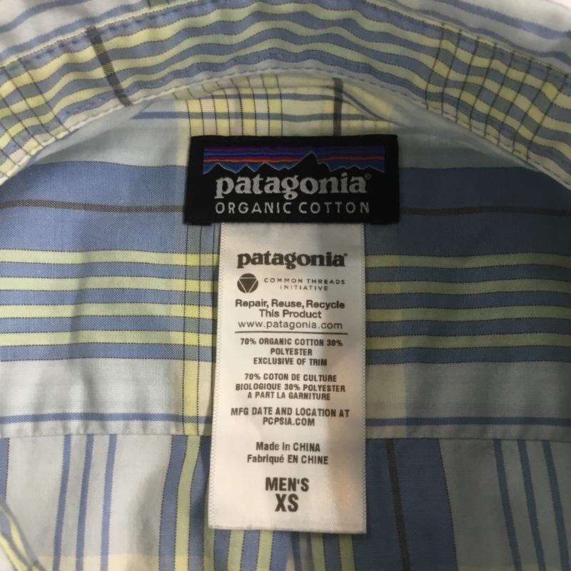 パタゴニア patagonia シャツ、ブラウス 半袖 XS チェック マルチカラー / マルチカラー /  メンズ USED 古着 中古 10069039