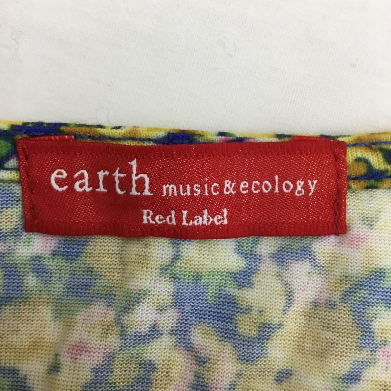 アースミュージックアンドエコロジー earth music&ecology ワンピース ひざ丈スカート FREE 花柄 マルチカラー / マルチカラー /  レディース USED 古着 中古 10069096