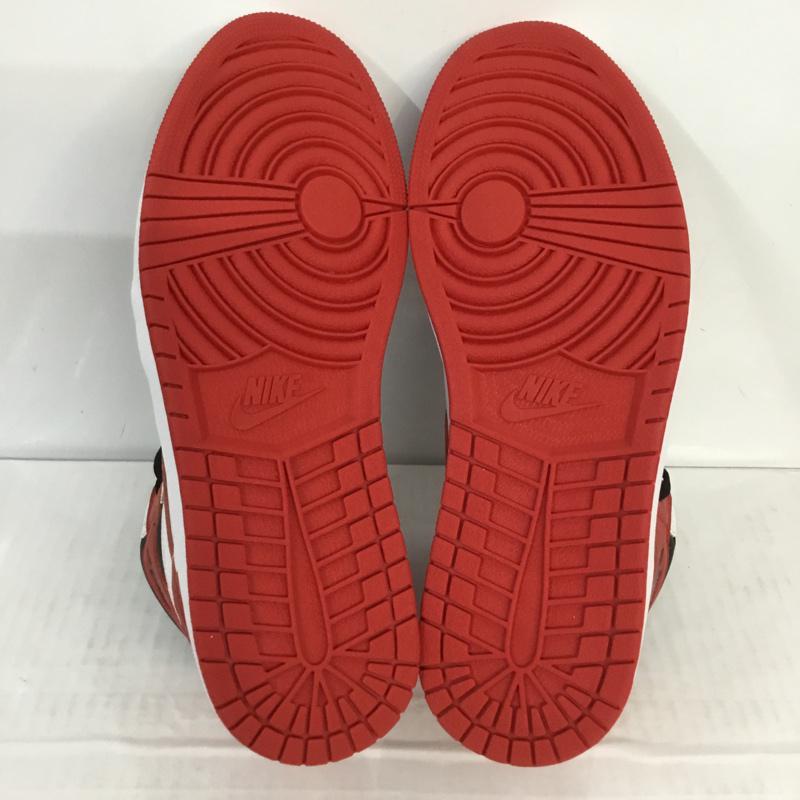 ナイキ NIKE スニーカー スニーカー 555088-161 AIR JORDAN 1 RETRO HIGH OG 30cm 箱有 30.0cm ロゴ、文字 白 / ホワイト / X 赤 / レッド / X 黒 / ブラック /  メンズ USED 古着 中古 10069098