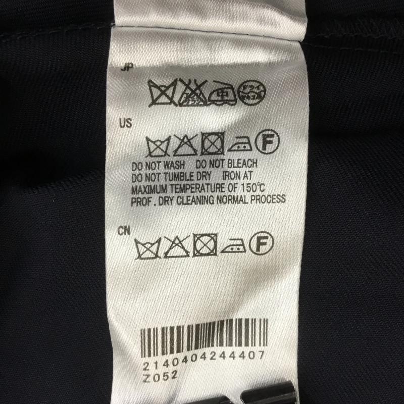アースミュージックアンドエコロジー earth music&ecology ワンピース ひざ丈スカート M 無地 紺 / ネイビー /  レディース USED 古着 中古 10069191