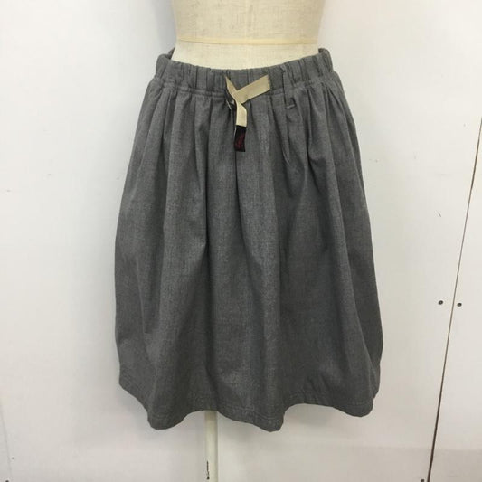 グラミチ GRAMICCI スカート ひざ丈スカート FREE 無地 灰 / グレー /  レディース USED 古着 中古 10069377