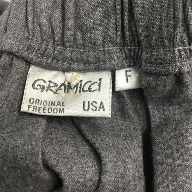 グラミチ GRAMICCI スカート ひざ丈スカート FREE 無地 灰 / グレー /  レディース USED 古着 中古 10069377
