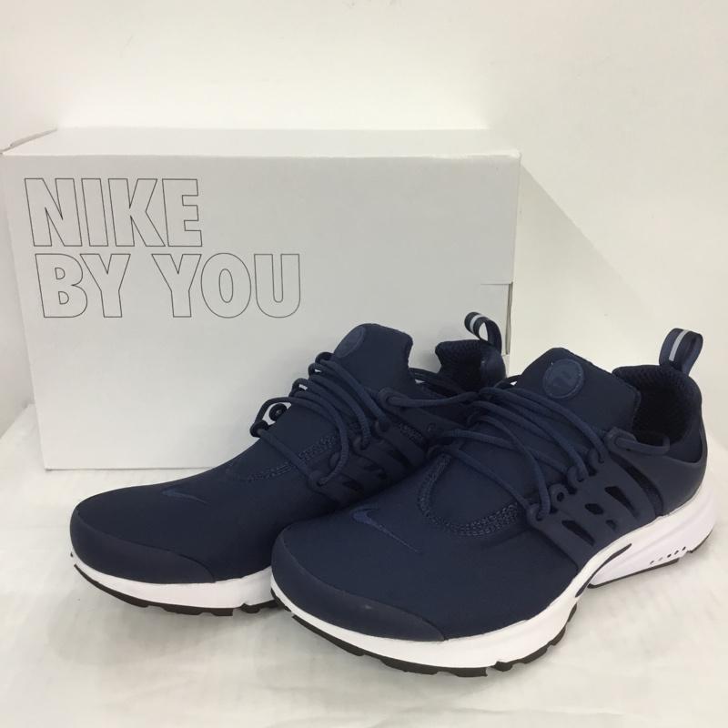 ナイキ NIKE スニーカー スニーカー 846438-997 BY YOU AIR PRESTO エア プレスト 27cm 箱有 27.0cm ロゴ、文字 紺 / ネイビー / X 白 / ホワイト /  メンズ USED 古着 中古 10069400